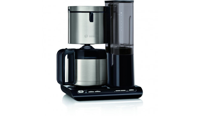 "Bosch Filterkaffeemaschine TKA8A683 Styline Schwarz"