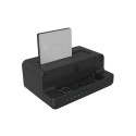 "ICY BOX IB-2914MSCL-C31 Klon- und DockingStation für M.2 NVMe SSD und 3.5""/2.5"" SATA HDD/SSD"