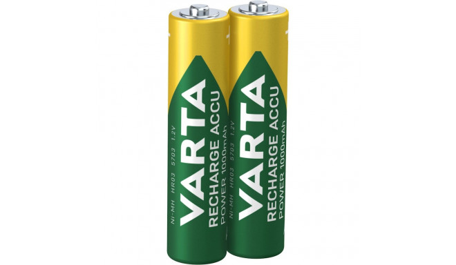 "Akku AAA 1.2V (HR03) *Varta* Recharge Accu - 2er-Pack"