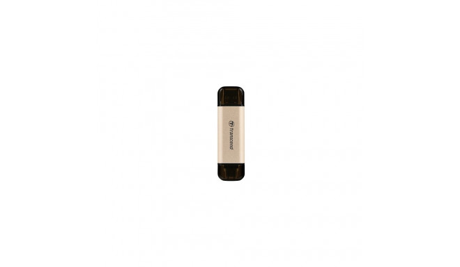 "STICK 128GB USB 3.2 Transcend JetFlash 930C - USB Type-A / USB Type-C - Gold"