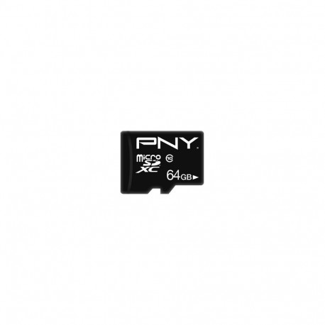 "CARD 64GB PNY Performance Plus MicroXC Klasse 10 Schwarz"