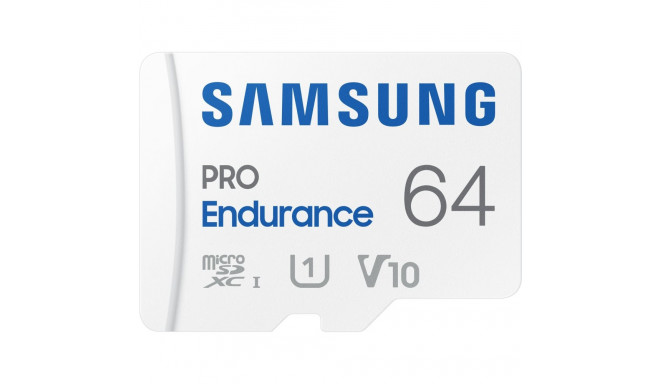 "CARD 64GB Samsung PRO Endurance microXC 100MB/s +Adapter"