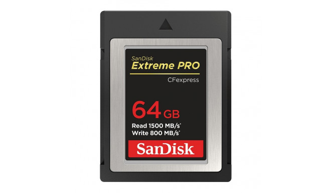 "CARD 64GB SanDisk Extreme Pro 1500MB/s CFexpress"