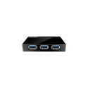 "USB3.0 HUB 4Port D-Link 1340 SuperSpeed aktiv mit Netzteil Black"