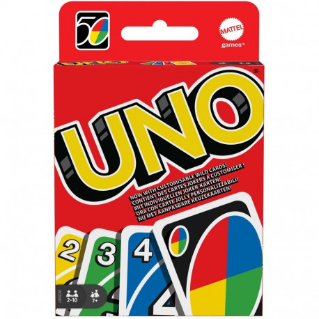 "UNO Mattel Kartenspiel Klassik 2-10 Spieler 7+"