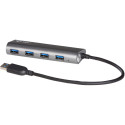"D I-TEC USB 3.0 4-PORT HUB ALU."