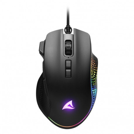 "Sharkoon Maus Shark Force 3 Optisch 8 Tasten 12.800DPI schw"