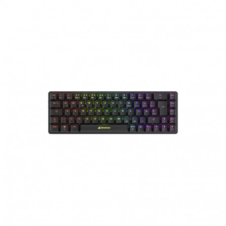 "Sharkoon Gaming Tastatur PureWriter W65 schwarz-rot DE"