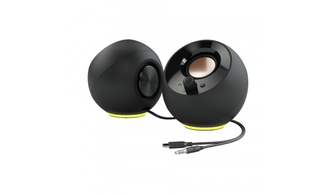 "Creative Lautsprecher Pebble SE RGB Stereo. schwarz"
