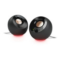 "Creative Lautsprecher Pebble SE RGB Stereo. schwarz"
