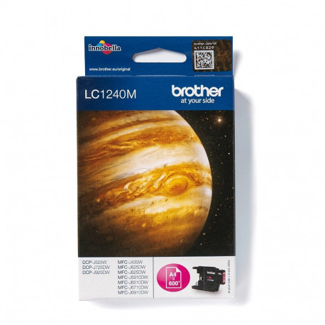 "Brother Tinte LC-1240M Magenta bis zu 600 Seiten nach ISO/IEC 24711"