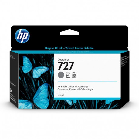"HP 727 Original Tinte grau Standardkapazitt 130 ml 1er-Pack"