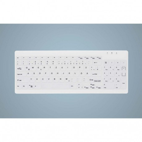 "CHERRY AKTIVE KEY Hygiene Compact Ultraflat Keyboard with Nu"