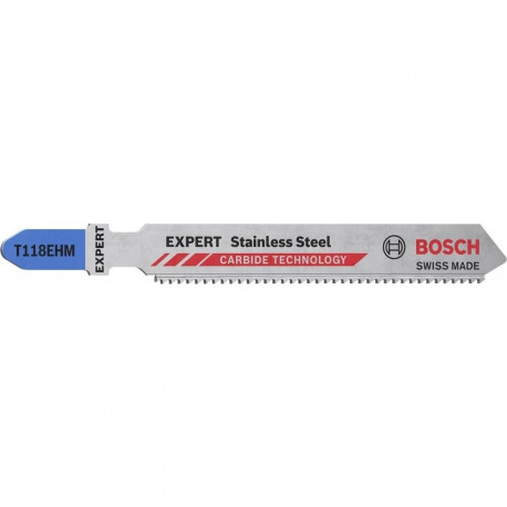 "Bosch EXPERT Stichsägeblätter T118EHM 3Stk Stainless Steel"
