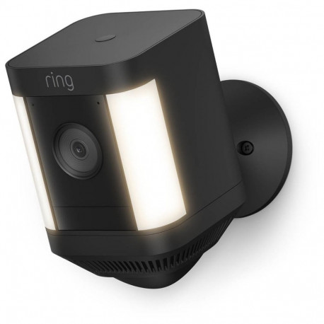 "Amazon Ring Spotlight Cam Plus Battery Black"