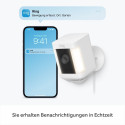 "Amazon Ring Spotlight Cam Plus Plug-In White"