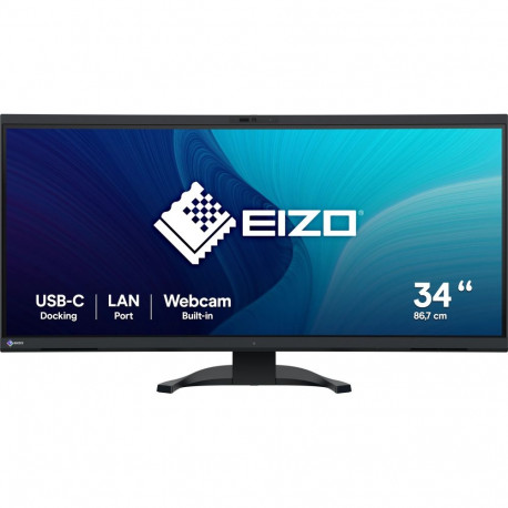 "EIZO 86.7cm (34.1"") EV3450XC-BK 21:9 4K 2xHDMI+DP+USB-C Curv"