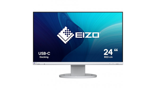 "EIZO 60.5cm (23.8"") EV2480-WT 16:09 DVI+HDMI+DP+USB-C white"