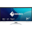 "EIZO 86.7cm (34.1"") EV3450XC-WT 21:9 4K 2xHDMI+DP+USB-C Curv"