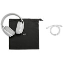"Logitech Zone Vibe 100 Headset full size Bluetooth wireless off-white"