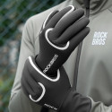 Rockbros full waterproof cycling gloves, size: S/M - black