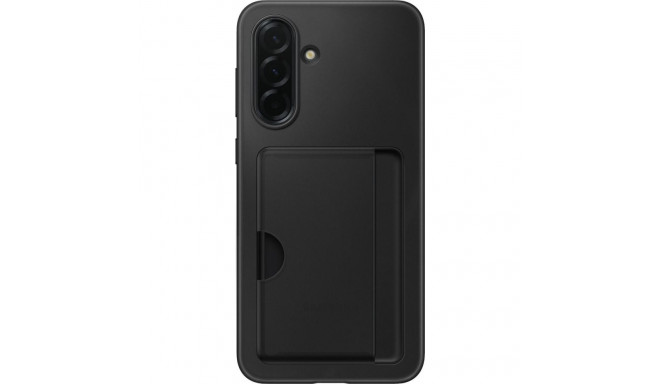 Mobiili tagakaas Samsung Galaxy A36, kaardivahega, must
