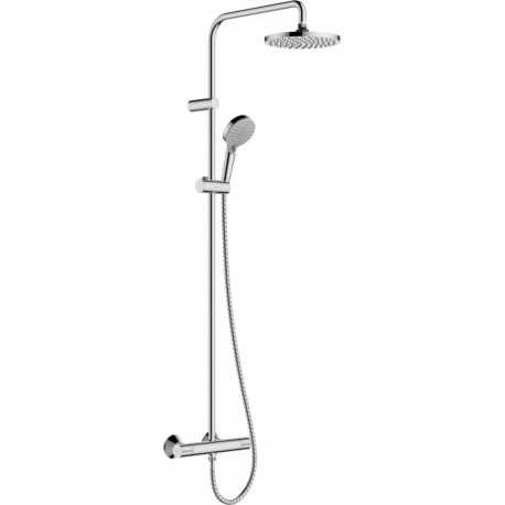 Thermostatic shower system Hansgrohe Vernis Blend 200 1jet EcoSmart, 26089000, chrome