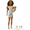 Babysitter Doll + baby + accessories HJY31