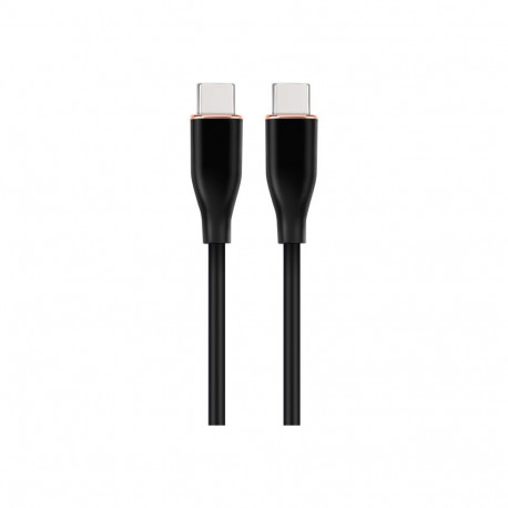 Cablexpert premium silikoonist Type-C Power Delivery (PD) laadimis- ja andmekaabel, 1,5 m CC-USB2S-C