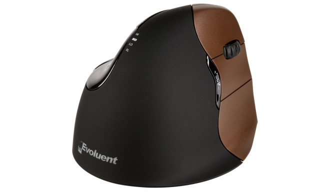 Evoluent VerticalMouse 4 Small juhtmevaba vertikaalne hiir paremakäelistele