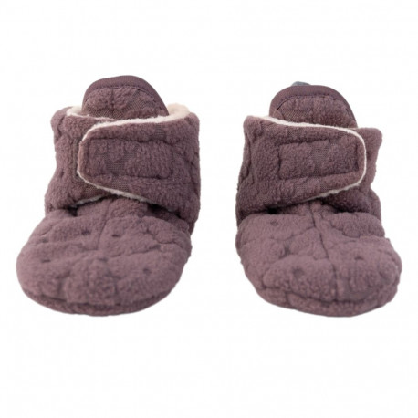 Lodger Slipper folklore fliisist sussid mauve 12-18m SL 330_12-18