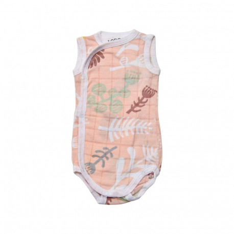 Lodger Botanimal puuvillane varrukateta bodi plush 68 cm RF 073_68