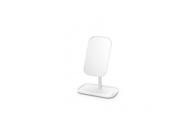 New! BRABANTIA ReNew mirror with shelf White 280726