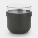 BRABANTIA Make & Take breakfast bowl 0.5L dark gray 204180