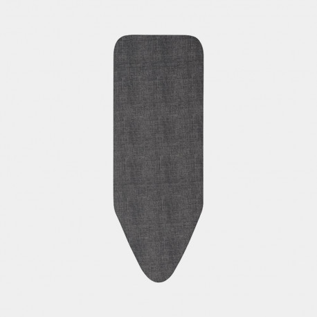 BRABANTIA ironing board cover 124x45 cm Denim Black (C) 4mm+ 4mm felt 131103