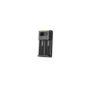 BATTERY CHARGER 2-SLOT/INTELLICHARGER NEW I2 NITECORE