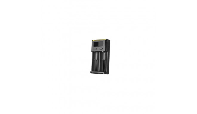 BATTERY CHARGER 2-SLOT/INTELLICHARGER NEW I2 NITECORE