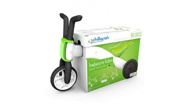 Bunzi balance bike - transformers for the little ones 2-in-1 green from 1 to 3 years CPBN01LIM