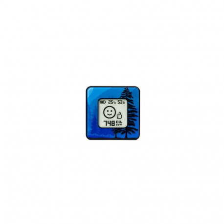 AIRVALENT home air quality sensor Black/Deer