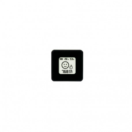 AIRVALENT home air quality sensor Black