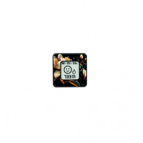 AIRVALENT home air quality sensor Black/Magnolia