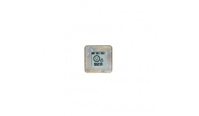 AIRVALENT home air quality sensor Gold/Floral