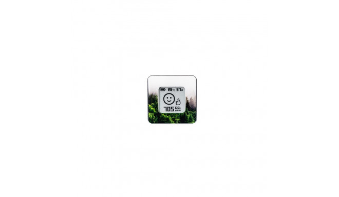 AIRVALENT home air quality sensor Silver/Breathe