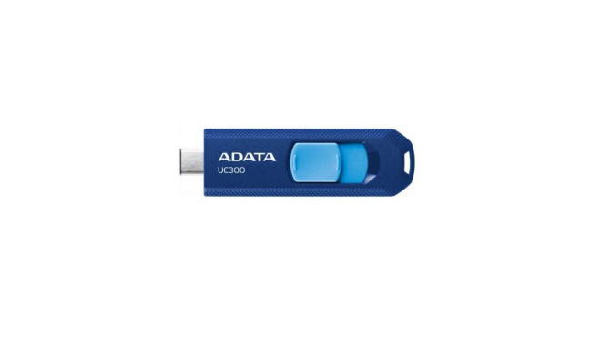 MEMORY DRIVE FLASH USB-C 128GB/ACHO-UC300-128G-RNB/BU ADATA