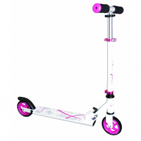 Muuwmi Aluminium Scooter 125 mm white/pink AU 347