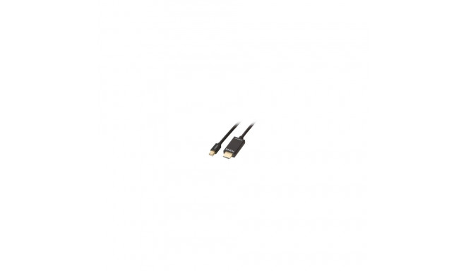 Lindy Mini-DisplayPort an HDMI Kabel 4K30 (DP: passiv) 1m