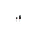 Lindy USB 3.1 Typ A an C kaabel 3A Black Line 0.5m