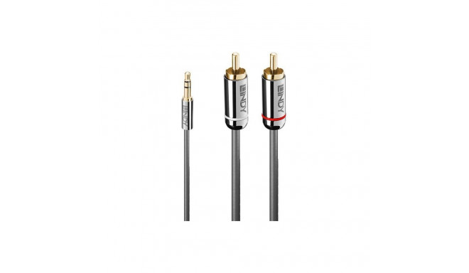 Lindy audiokaabel phono 3.5mm Cromo line 0.5m
