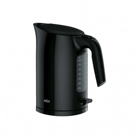 Braun | Kettle | WK3100BK PurEase | Standard | 2200 W | 1.7 L | Plastic | 360° rotational base | Bla
