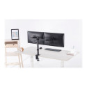 FPMA-D550DBLACK DUAL SCREEN DESK MOUNT